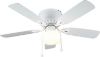 Picture of Kennesaw 42 In. Led Indoor White Ceiling Fan With Light Kit