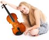 Picture of DEBEIJIN Violin Fiddle( 1/4 SIZE) With Bridge Bow Rosin Case Stringed Musical Instrument