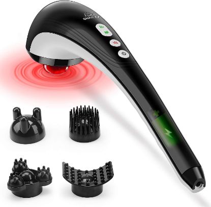 Picture of Snailax  SL-482 Cordless Handheld Rechargeable Back Massager