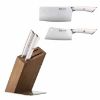 Picture of Cangshan Elbert Series 3-Piece Cleaver Knife Block Set- WHITE.