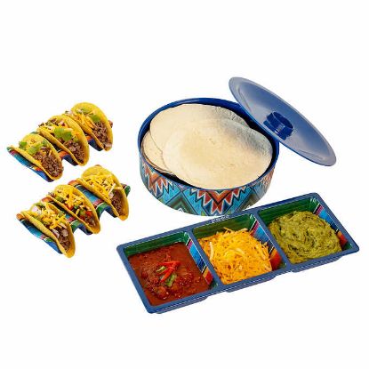 Picture of Prepara 6-piece Melamine Taco Set