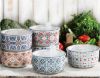 Picture of Signature Housewares 6-piece Stoneware Storage Bowls With Lids