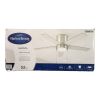 Picture of Harbor Breeze Quonta 52-in Brushed Nickel LED Indoor Flush Mount Ceiling Fan with Light (5-Blade)