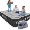 Picture of EZ INFLATE Double High Luxury Air Mattress with Built in Pump, Inflatable Mattress full size