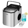 Picture of ZS Ice Maker Countertop with Bullet Ice, Zstar 10,000pcs/26Lbs/Day, Portable Ice Machine with Ice Scoop, 45lb Quiet Design and Self-Cleaning Function for Kitchen Office