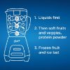 Picture of Oster Touchscreen Blender, 6-Speed, 6-Cup, Auto-program -for Smoothie, Salsa, 800W, Multi-Function blender, 2143023 Silver/Gray