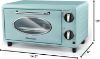 Picture of Elite Gourmet by  Americana Collection Countertop Toaster oven, Bake, Toast, Fits 8” Pizza, , 2 Slice, Mint