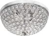 Picture of Elegant Designs 2 Light Polished Chrome Ceiling Light with Crystals -AEFM0001-CHM