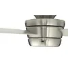Picture of Harbor Breeze Mazon 44-in Brushed Nickel Flush Mount Indoor Ceiling Fan with Light Kit and Remote