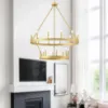 Picture of Acroma 20-Light 40in Wagon Wheel Chandelier