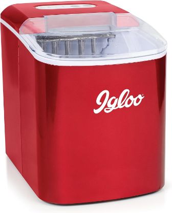 Picture of Igloo Automatic Portable Electric Countertop Ice Maker Machine, 26 Pounds in 24 Hours, 9 Ice Cubes Ready in 7 minutes