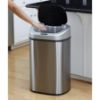 Picture of Nine Stars Touchless Stainless Steel 21.1 Gallon Trash Can