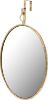 Picture of Creative Co-Op Framed Oval Wall Mirror with Hanging Bracket