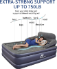 Picture of A-ER-FA Queen Size Air Mattress with Headboard , 3 Mins Quick Inflatable Airbed