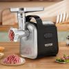 Picture of VEVOR Electric Meat Grinder, 6.6 Lb/Min, 550W（2200W MAX) Industrial Meat Mincer with 2 Blade, 3 Grinding Plates, Sausage Maker & Kubbe