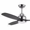 Picture of Harbor Breeze The Stokes 52-in Brushed Nickel Color-changing LED Indoor Ceiling Fan with Light Remote (3-Blade)