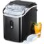 Picture of AGLUCKY Nugget Ice Maker Countertop, Portable Pebble Ice Maker Machine, 35lbs/Day Chewable Ice, Self-Cleaning