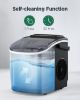 Picture of Silonn Countertop Ice Maker, 9 Cubes Ready in 6 Mins, 26lbs in 24Hrs, Self-Cleaning Ice Machine