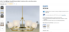 Picture of allen + roth Blidge 6-Light Brushed Gold Traditional Dry rated Chandelier