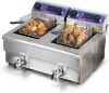 Picture of VEVOR Commercial Electric Deep Fryer Countertop Dual Tanks