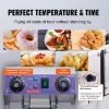 Picture of VEVOR Commercial Electric Deep Fryer Countertop Dual Tanks