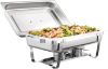 Picture of VEVOR Chafing Dish Buffet Set, 8 Qt 4 Pack, Stainless Chafer w/ 4 Full Size Pans