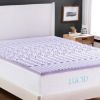 Picture of Lucid 2 Inch Mattress Topper King – Memory Foam Mattress Topper King – 5 Zone Lavender (76 x 80 x 2 inch)