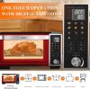 Picture of whall Toaster Oven Air Fryer, Max XL Large 30-Quart Smart Oven,11-in-1 Countertop with Steam Function,12-inch Pizza
