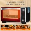 Picture of whall Toaster Oven Air Fryer, Max XL Large 30-Quart Smart Oven,11-in-1 Countertop with Steam Function,12-inch Pizza
