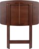 Picture of Winsome Lucca Snack Table, 22.83"W x 25.79"H x 15.67"D, Brown,Walnut