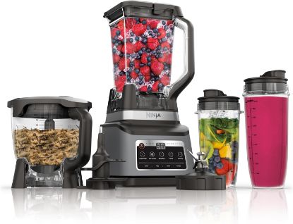 Picture of Ninja  Professional Plus Kitchen System, 1400 WP, 5 Functions for Smoothies ,Chopping, Dough & More with Auto IQ.