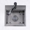 Picture of Matte Black Bar Sink 15Inch Stainless Steel Small
