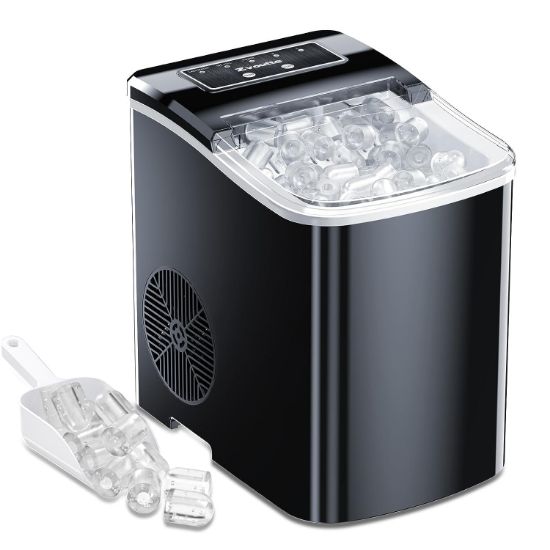Picture of ZVOUTTE Portable Countertop Ice Maker Machine - Self-Cleaning