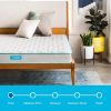 Picture of Linenspa 6 Inch Mattress  - Bonnell Spring with Foam Layer - Mattress in a Box 