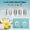 Picture of EUHOMY 34Lbs/24h Countertop Ice Maker Machine