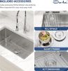 Picture of Sarlai  Stainless Steel - 30" x 18" x 10 " Undermount Kitchen Sink Single Bowl
