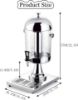 Picture of 2 PCS Stainless Steel Juice Dispenser, Heavy Duty , for Parties Weddings Buffet Catering Silver, 8L.