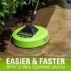 Picture of Greenworks 1800 PSI  Electric Pressure Washer & 12" (in.) Surface Cleaner Pressure Washer Attachment