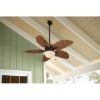 Picture of Harbor Breeze Waveport 52-in Weathered Bronze Indoor/Outdoor Ceiling Fan with Light (5-Blade)