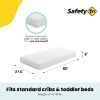 Picture of Safety 1st Heavenly Dreams Baby Crib & Toddler Bed Mattress, Standard Size & Toddler Beds, White