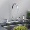 Picture of Project Source Everfield Chrome Double Handle Kitchen Faucet ($70+tax on Lowes)