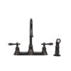 Picture of Project Source Gatebridge Oil Rubbed Bronze Double Handle Kitchen Faucet ($100 on Lowes)